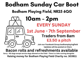Bodham Car Boots 2025