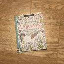 Usborne Mini, Unicorns colouring with rub down transfers